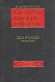 Blackstone's Human Rights Digest: includes CD-ROM
