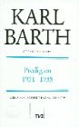 Predigten, 1921-1935 (Gesamtausgabe. 1., Predigten / Karl Barth) (German Edition)