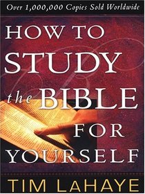 How to Study the Bible for Yourself (Walker Large Print Books)