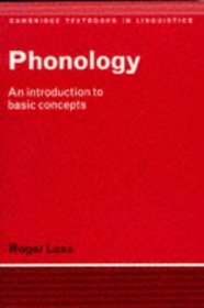 Phonology : An Introduction to Basic Concepts (Cambridge Textbooks in Linguistics)