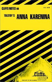 Cliffs Notes: Tolstoy's Anna Karenina