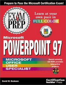 Microsoft PowerPoint 97 Exam Prep