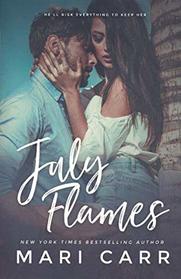 July Flames: A Rock Star Bodyguard Romance (Wilder Irish)