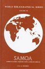 Samoa: (American Samoa, Western Samoa, Samoans Abroad) (World Bibliographical Series)