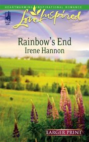 Rainbow's End (Love Inspired) (Large Print)