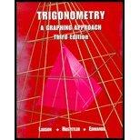 Trigonometry: A Graphing Approach