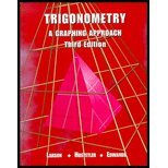 Trigonometry: A Graphing Approach