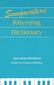 Songwriters Rhyming Dictionary