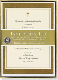 Christian Invitation Kit (Stationery, Imprintable Invite Kit)