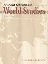 World Studies Student Activities for Grade 7