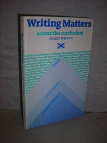Writing Matters Across the Curriculum (SCRE Publication)