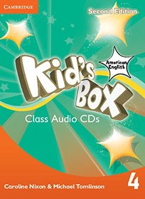 Kid's Box American English Level 4 Class Audio CDs (3)