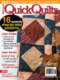 McCall?s Quick Quilts November 2009 Issue