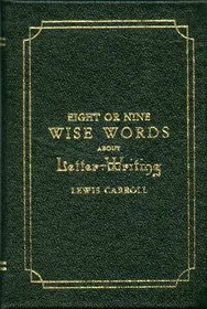 Eight or nine wise words about letter-writing