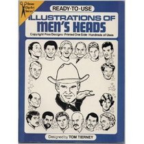 Ready-To-Use Illustrations of Men's Heads (Dover Clip-Art Series)