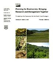 Planning for biodiversity : bringing research and management together