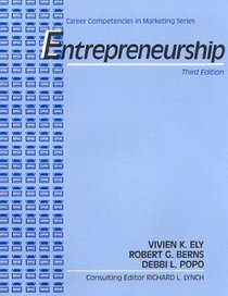 Entrepreneurship: Career Competencies in Marketing Series, Text-Workbook