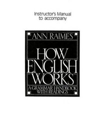 How English Works, Instructor's Manual