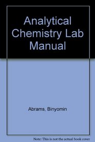 Analytical Chemistry Lab Manual