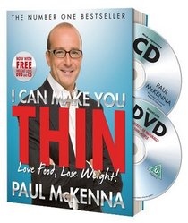 I Can Make You Thin - Love Food, Lose Weight: New Full Colour Edition (Includes Free DVD and Cd) (Paperback)