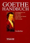 Goethe-Handbuch, 4 Bde. in 5 Tl.-Bdn. u. Register, Bd.1, Gedichte