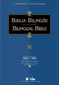 NVI/NIV Biblia bilingue, tamano personal, tapa dura (Spanish Edition)