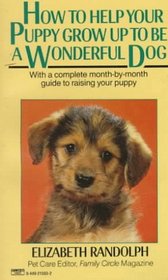 How to Help Your Puppy Grow up to Be a Wonderful Dog