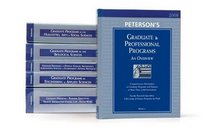 Graduate Guide Set (6vols) 2008 (Peterson's Graduate & Professional Programs)