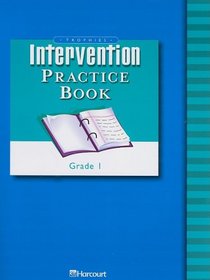 Harcourt Trophies, Grade 1: Intervention Practice Book