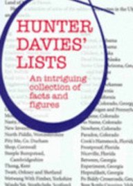 Hunter Davies' Lists: An Intriguing Collection of Facts and Figures