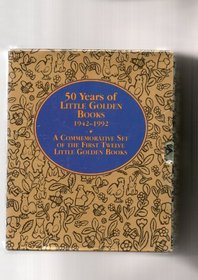 50 Years of Little Golden Books 1942-1992: A Commemorative Set of the First Twelve Little Golden Books (The Little Golden Library, 1-12)