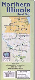 Folded Map Northern Illinois