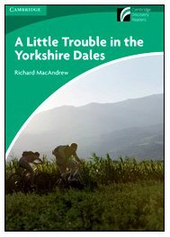 A Little Trouble in the Yorkshire Dales Level 3 Lower-intermediate American English (Cambridge Discovery Readers)