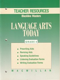 Macmillan Language Arts Today Grade 4 Teacher Resources Blackline Masters