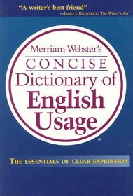 Merriam-Webster's Concise Dictionary of English Usage