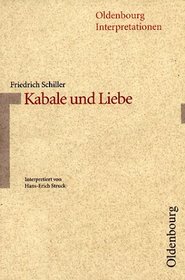 Oldenbourg Interpretationen, Bd.44, Kabale und Liebe