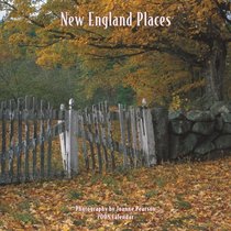 New England Places 2008 Square Wall Calendar