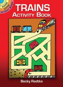 Trains Activity Book (Dover Little Activity Books)