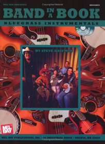 Mel Bay Band In A Book: Bluegrass Instrumentals Book/2-CD
