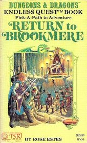 Return to Brookmere (Dungeons & Dragons) (Endless Quest, Bk 4)