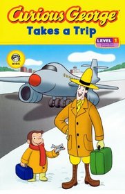 Curious George Takes A Trip (Turtleback School & Library Binding Edition) (Curious George - Level 1)