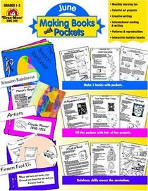 June: Making Books with Pockets: Grades 1-3