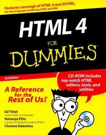 HTML 4 for Dummies (with CD-ROM)