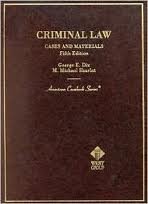 Basic Criminal Law: Cases and Materials (Microcomputing Series)