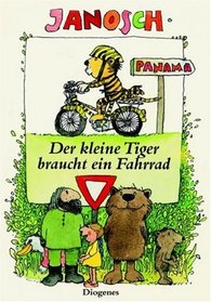 Der kleine Tiger braucht ein Fahrrad. Die Geschichte, wie der kleine Tiger Radfahren lernt.
