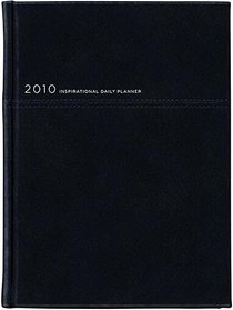 2010 Inspirational Daily Planner: Classic Black Leathersoft