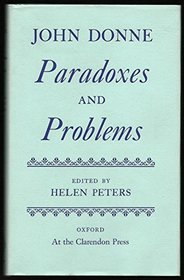 Paradoxes and Problems (Oxford English Texts)