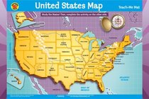 U.S. Map Teach-Me Mat (Teach-Me Mats)