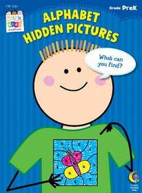 Alphabet Hidden Pictures Stick Kids Workbook, Grade PreK (Stick Kids Workbooks)