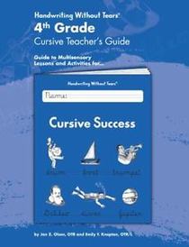 4th Grade Cursive Teacher's Guide (Handwriting Without Tears)